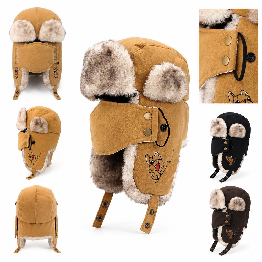 New Faux Fur Lining Trapper Ha - Trapper Hat Ear Flap recension och pris